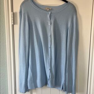 LOFT outlet Soft Blue Women's Cardigan